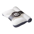 thumbnail image 3 of Almohada ergonómica para el cuello, cómoda y suave almohada cervical que absorbe el sudor gris, 3 of 9