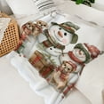 thumbnail image 4 of Hogar y cocina, Decoración del hogar, Decoración navideña, Mantas navideñas, Mantas para ambiente festivo, Regalos navideños, Mantas para ambiente familiar, Manta de fibra de poliéster, 4 of 6