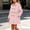 Pink, variant on Sevevn Girls Double Breasted Trench Coat Lapel Collar Epaulet Ruffle Hem Windproof Casual Kids Outerwear Jacket