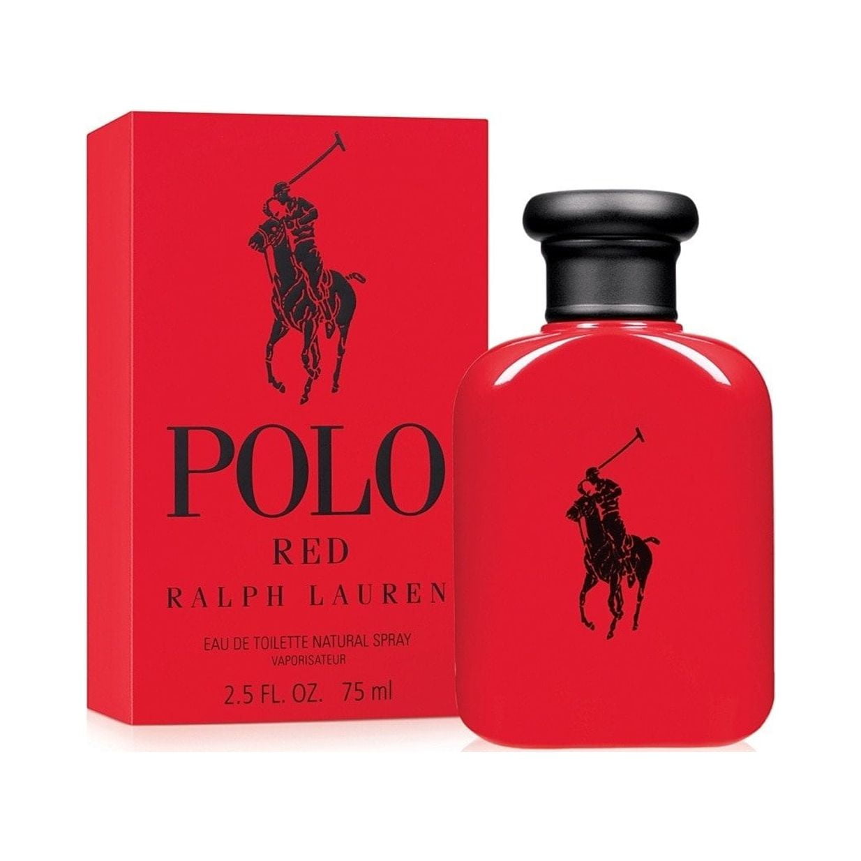 Ralph Lauren Polo Red Perfume Gift Set for Men, 2 Piece Mini Set