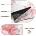 thumbnail image 6 of 5'x8' Area Rugs, Pink Floral Art Indoor Outdoor Area Rug for Living Room Bedroom, Watercolor Botanical Spring Flowers Washable Bathroom Rugs Kitchen Floor Carpet Mats Home Decor Aesthetic, 6 of 8