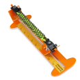 thumbnail image 3 of Al aire libre 1 Juego de de Paracord Jig Braid Making Rack Multiuso DIY Cord Maker naranja Macarena Fabricación de brazaletes de Paracord, 3 of 8
