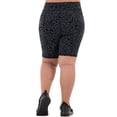 thumbnail image 3 of Athletic Works Women's Plus Printed Core Active Bike Short, 3 of 6