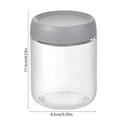 thumbnail image 4 of Sentmoon Storage Containers with Lids Glass Jar Glass Sealed Jars for Food Storage Damp Proof Containers for Tea Grains Nut Snacks and Yogurt Portioning, 4 of 7