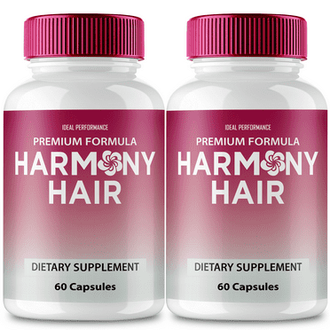 Harmony Hair Growth Capsules HarmonyHair Health Supplement Pills (2 PK)