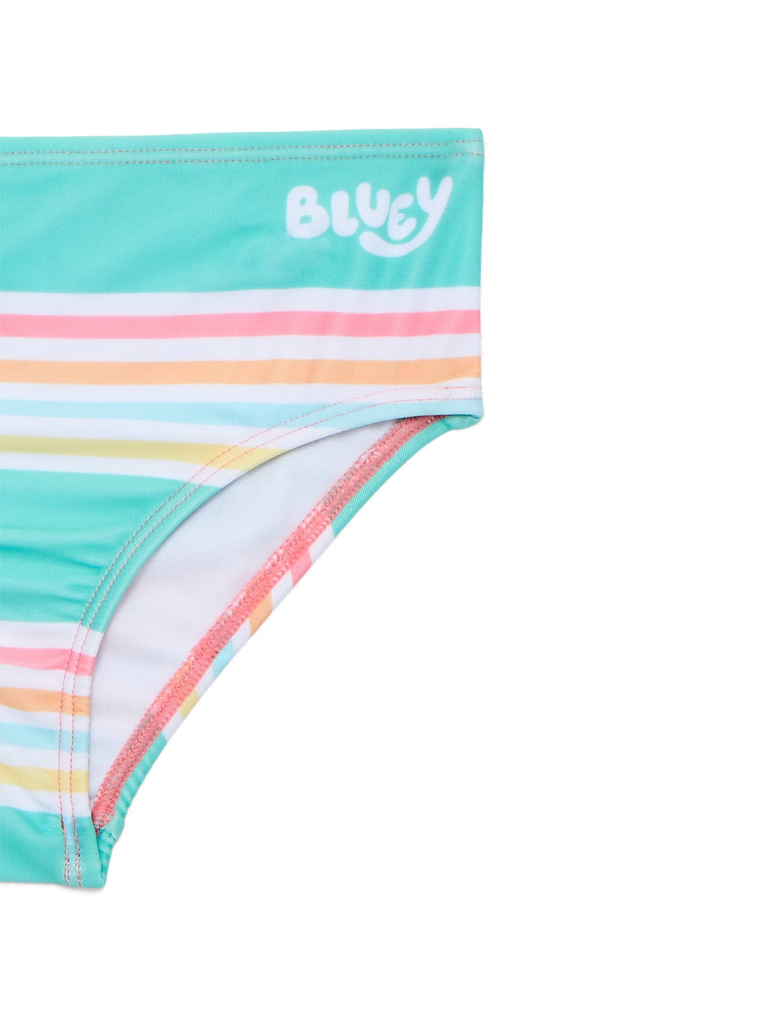Character Toddler Girl Rash Guard Bikini Swimsuit Set, 2-Piece, Sizes 12M-5T