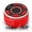 Red, variant on STARBIAO IPX7 Waterproof Shower Bluetooth Speaker, Portable Wireless Speaker with Suction Cup, Bluetooth 5.3, LED Clock, RGB Light, FM Radio, TWS Pairing, 360° Sound, Blue