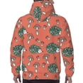 thumbnail image 7 of Daiia Hedgehog Mushroom for Men's Fashion Hoodies & Sweatshirts with Kangaroo Pocket Hooded Sweatshirt Breathable & Moisture Wicking-X-Large, 7 of 7