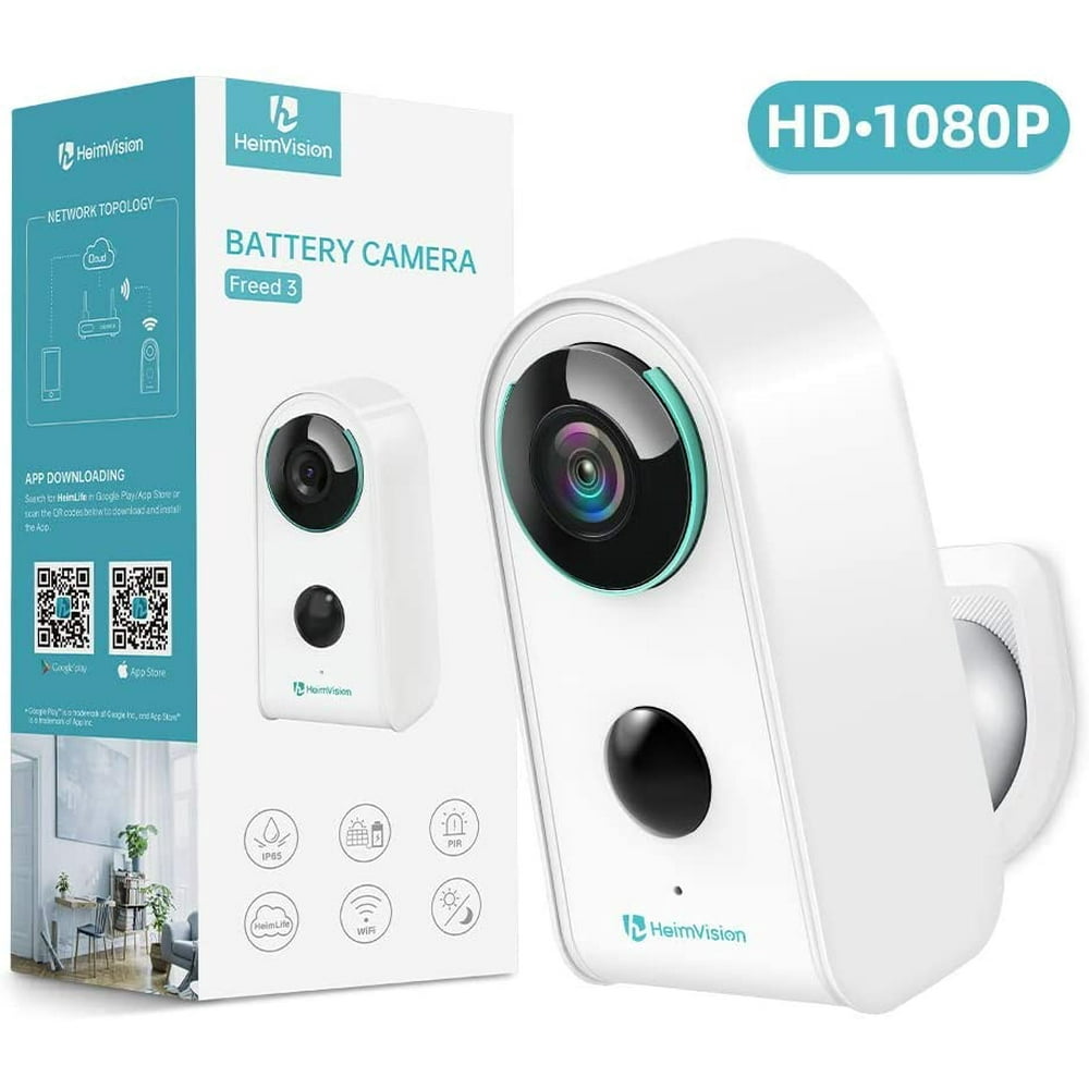 Wireless Security Camera Outdoor Indoor Battery Camera, HeimVision
