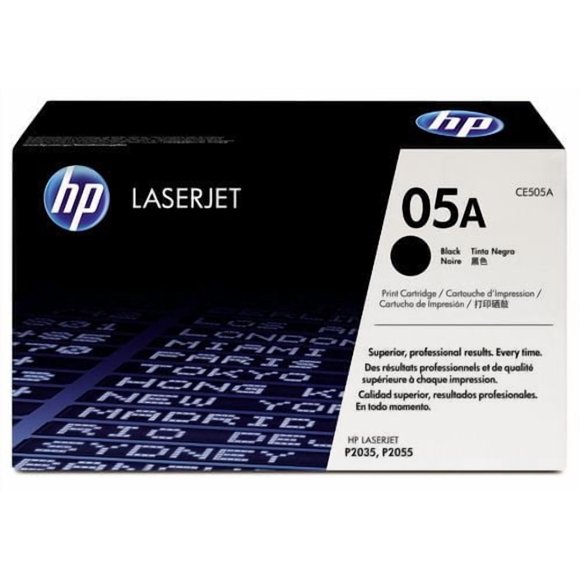 HP 05A (CE505A) Black Original LaserJet Toner Cartridge