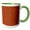 Green/White, variant on 3drose, Square Pattern Background - Abstract Vector Graphic Design, 11oz Mug