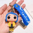 thumbnail image 1 of Coraline & the Secret Door figura de acción de película, modelo de muñeca de juguete, llavero de PVC, adorno, llavero colgante, juguetes para niños, 1 of 5