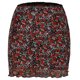 thumbnail image 1 of Falda casual estampada Falda mini de cintura alta Faldas cortas para mujer (Rojo L) FLhrweasw Para estrenar, 1 of 8