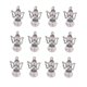 thumbnail image 2 of Paquete de 12 colgantes con de ángel, de facetadas, collar tibetano, pendiente, , artesanales, 13 para el rosado, 2 of 9
