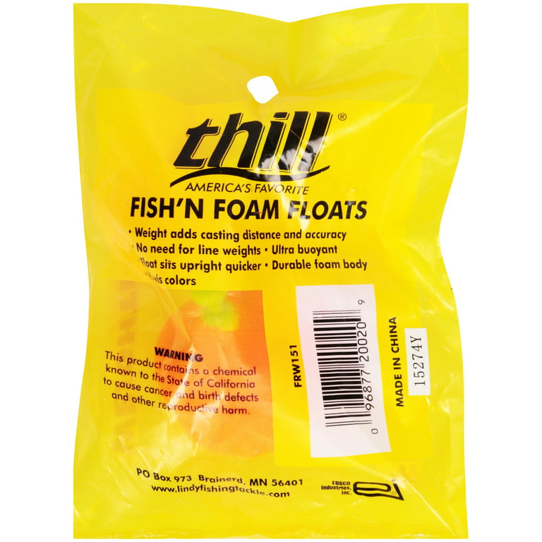 Thill Foam Pear Float - Spring | Red-White; 1 1/2 in. | FishUSA