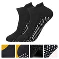thumbnail image 3 of 1 par de calcetines antideslizantes unisex para yoga, transpirables y deportivos para fitness., 3 of 7
