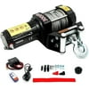 Electric Towing Winch with Steel Cable Tools Fit for Car ATV UTV 12V 3000 LBS