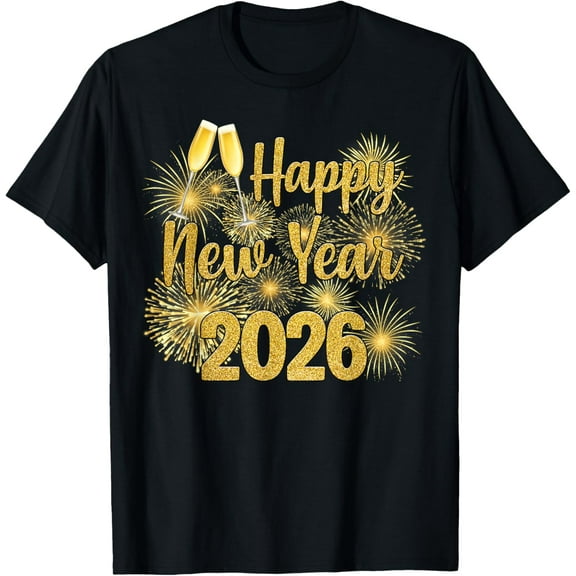 Celebration Happy New Year Eve 2026 Party Men Women T-Shirt TShirt