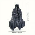 thumbnail image 2 of The Creeper Reaper Sitting Statue For Home Decor, Gothic Shelf Sitting Resin Garden Statue Sculpture Halloween Decor For Office Living Room Bedroom Desktop Ornament, 2 of 9