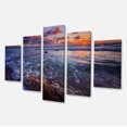 thumbnail image 2 of Ciel Nuageux et Vagues Orageuses - Impression sur Toile, 2 of 3