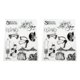 thumbnail image 3 of 2 uds sellos transparentes suministros para mujer patrón TPR transparente tampones para álbum de recortes para bricolaje para hacer tarjetas en relieve, 3 of 14