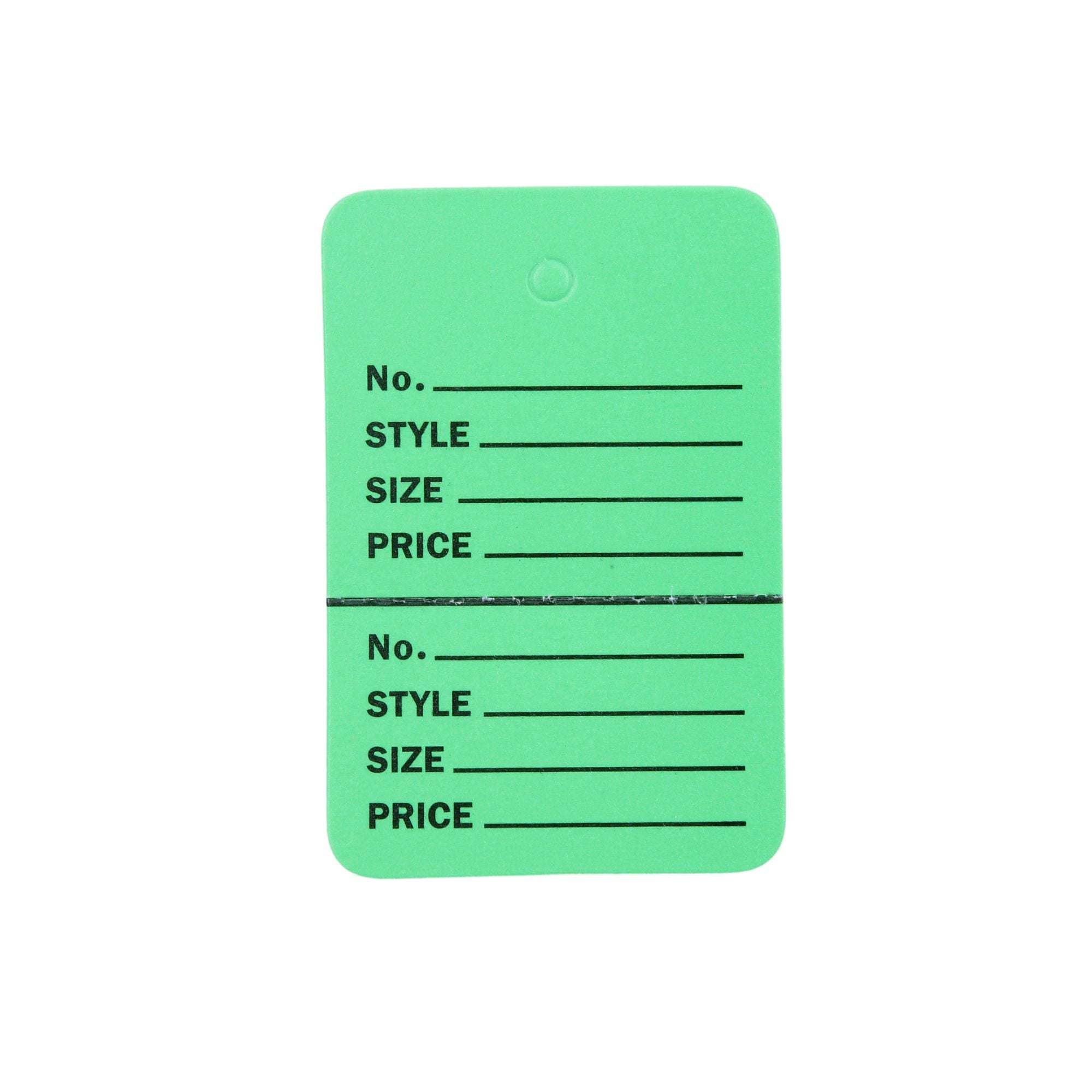 500 Pcs Lavender Garment Price Hanging Tags - 1-1/4" X 1-7/8" - Blank/Unbranded