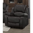 thumbnail image 1 of Fauteuil inclinable berçant Boris, brun, 1 of 1
