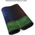 thumbnail image 5 of Extra Large Soccer Mouse Pad XXXL Mousepad Gaming Accessories Full Desk Cover Mousepad with Stitched Edge for Laptop, Computer and PC, 35.5'''' x 16'''' Extended Water and Fire Gaming Mouse Pad, 5 of 6