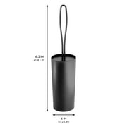 Mainstays Loop Toilet Brush and Holder, Black