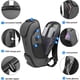 thumbnail image 4 of BANGE Mochila de Viaje para Adultos Mochilas para Portátiles de 15,6" con Estampado Sólido de Tela Oxford, Gris, 1, 4 of 6