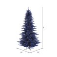 thumbnail image 2 of Vickerman 3' Sapin Artificiel Bleu Marine Non Allumé, 2 of 2