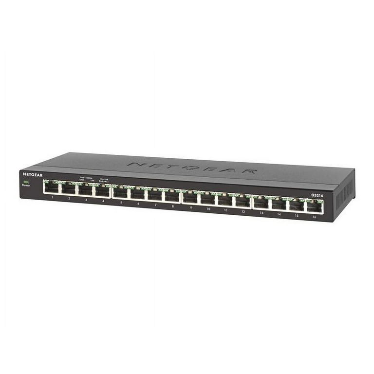 Netgear 16-Port Gigabit Ethernet Unmanaged Switch JGS516NA - The Home Depot