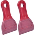 thumbnail image 1 of AHCHAY Extra Small Squeegee Soft Rubber Blade 2 Inch Mini Size for Screen Printing, Chalk Paste or Ink, Self-Adhesive Vinyl, Desktop Screen Cleaning, Pack of 2, 1 of 8
