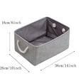 thumbnail image 3 of Teissuly 41 x 31x 20cm Folding Toy Storage Basket With Cotton Cord Handle Teissuly WER202312131071, 3 of 3