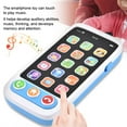 thumbnail image 3 of Juguete para teléfono de bebé teléfono móvil de imitación para niños pequeños juguete educativo de aprendizaje temprano regalos de cumpleaños para niños y niñas ANGGREK Otros, 3 of 8