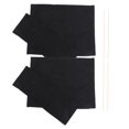 thumbnail image 1 of OFFIGAM Directors Chair Replacement Covers 40.00X0.50X0.50in 2 Sets Black, 1 of 7
