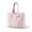 Pink, variant on Women's Travel shoulder Bag,Weekender Carry Sports Gym Bag,Workout duffel fit 15.6 inch Laptop Bag