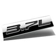 thumbnail image 2 of DNA Motoring EM-AS-37L-BK METAL EMBLEM CAR BUMPER TRUNK FENDER DECAL LOGO BADGE CHROME BLACK 3.7L 3.7 L, 2 of 3