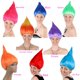 thumbnail image 1 of Peluca alternativa europea y americana esponjosa roja Peluca de llama navideña personalizada Peluca de Halloween Peluca de festival de trolls, 1 of 5