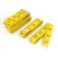 thumbnail image 1 of 5pcs 300cm 120" Yellow Sewing Cloth Dieting Tailor Craft Ruler Tape Measure, 1 of 3