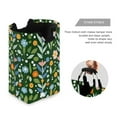 thumbnail image 3 of Yayeee Freestanding Laundry Hamper with Handle Collapsible Large Storage Basket for Clothes, Flourish Flowers Pattern, 3 of 7