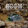 thumbnail image 3 of DOSS Extreme Boom Pro Altavoz Bluetooth ruidoso con sonido estéreo de 100 W, graves adicionales, tiempo de reproducción de 20 horas, luces LED de sincronización de fiesta, banco de energía incorporado, 3 of 5