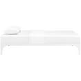 thumbnail image 4 of Pemberly Row Modern / Contemporary Twin Platform Bed in White, 4 of 5