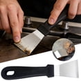 thumbnail image 2 of LLDYYDS Griddle Scraper Tool Metal Small Grill Scraper for Outdoor BBQ Stiff Grill Pan Cleaning Scraper Spatula, 2 of 7
