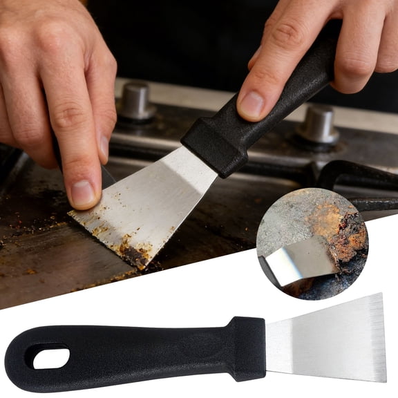 Heavy Duty Cleaning Scraper with Ergonomic Grip for Stubborn Grime Removal On Multiple 13cm