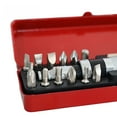 thumbnail image 3 of Factory Direct 14-Piece Manual Screwdriver Set with Iron Case – Chromium-Vanadium Steel Impact Bits, 1.0mm Precision, Clearly Labeled Sizes for Versatile Repairs & Projects, Compact & Portable Tool, 3 of 6