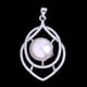 thumbnail image 4 of Elegante collar de perlas de cristal con colgante para mujer, para fiesta, graduación, disfraz, regalo de cumpleaños, 4 of 8