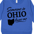 thumbnail image 3 of Inktastic Someone in Ohio Loves Me Toddler Sweatshirt, 3 of 4