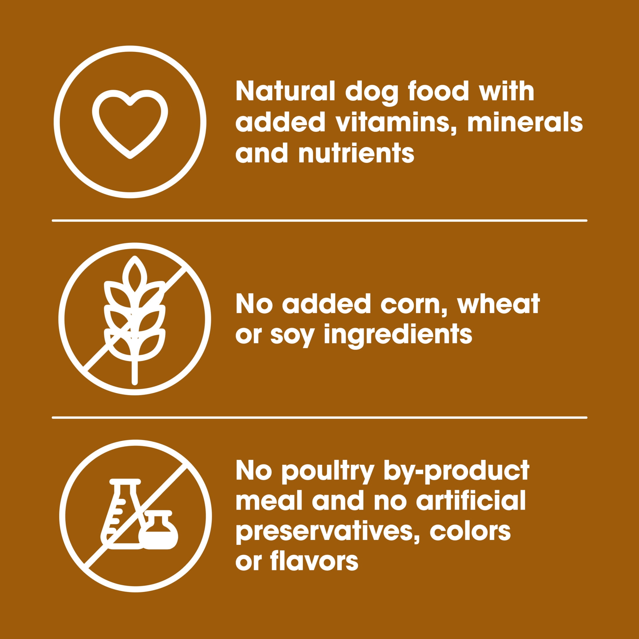 Nature's Recipe Mature Lamb & Brown Rice Dry Dog Food for Senior Dogs, 24 lb Bag