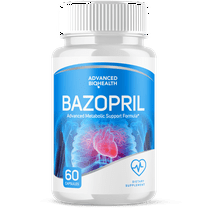 Bazopril Blood Support Pills Advanced Formula Vitamin Supplement 60 Capsules